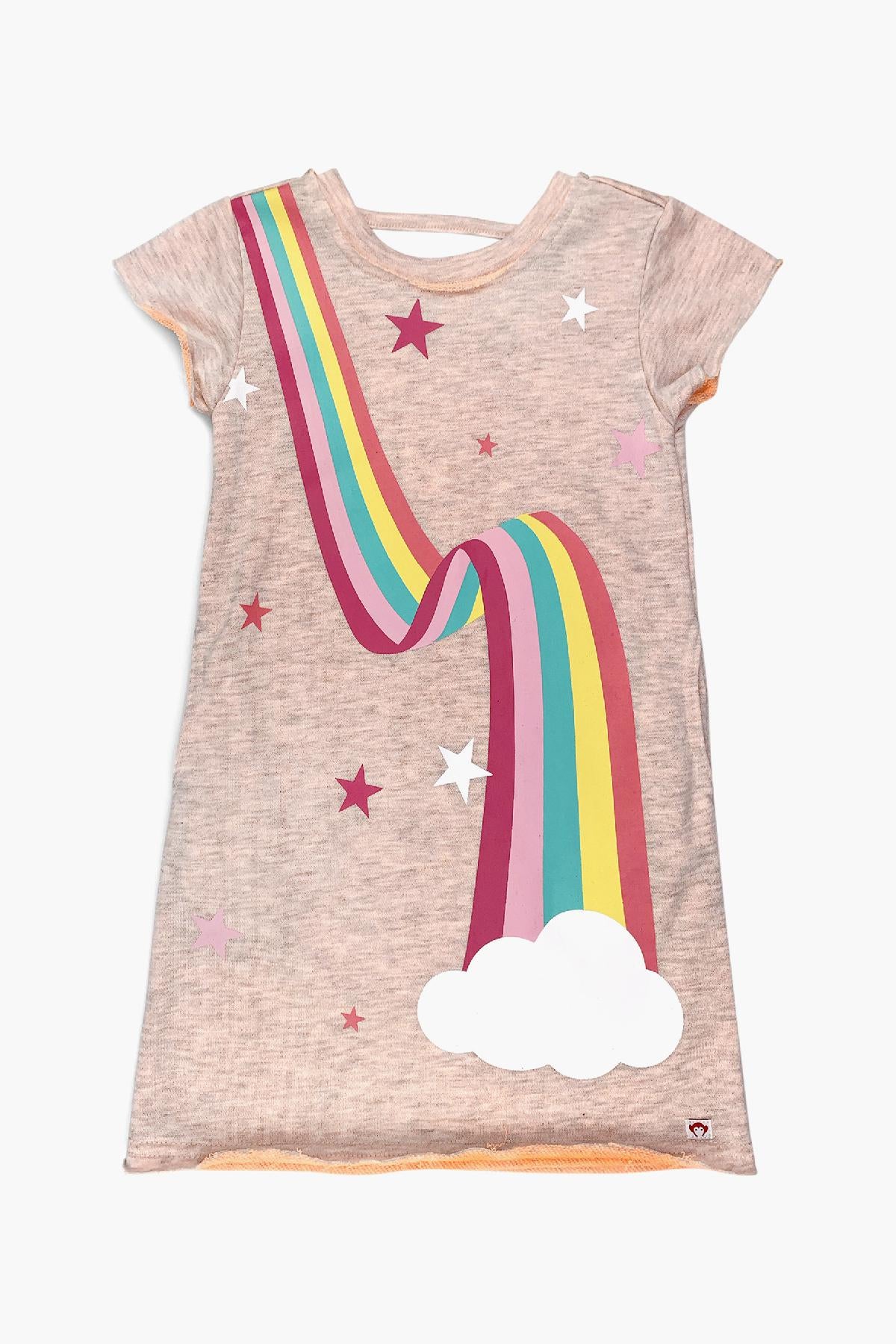 Appaman Raylee Rainbow Girls Dress - Colorful & Playful Kids Outfit for Parties, School & Everyday Wear