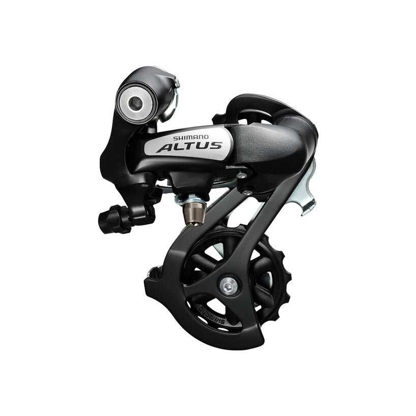 Shimano RD-M310 Altus 7/8 Speed Rear Derailleur - Direct Attachment Black for Mountain Bikes & Road Bikes - Perfect for Gear Shifting & Smooth Riding on Trails & Commutes