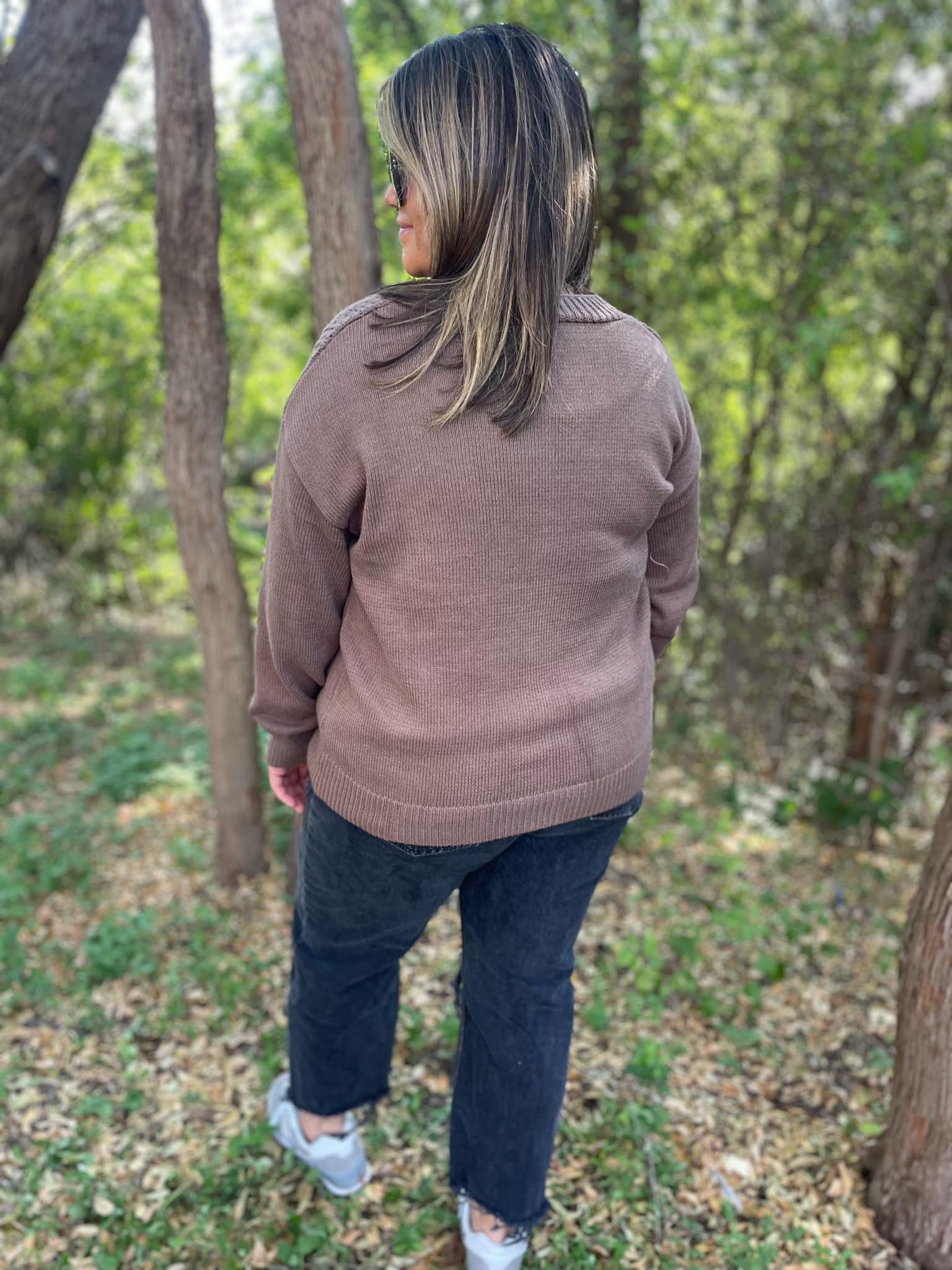 PREORDER: Austin Button Cardigan for Women - 4 Color Options (Beige, Black, Navy, Gray) | Cozy Fall & Winter Layering Piece for Office, Dates & Casual Outings