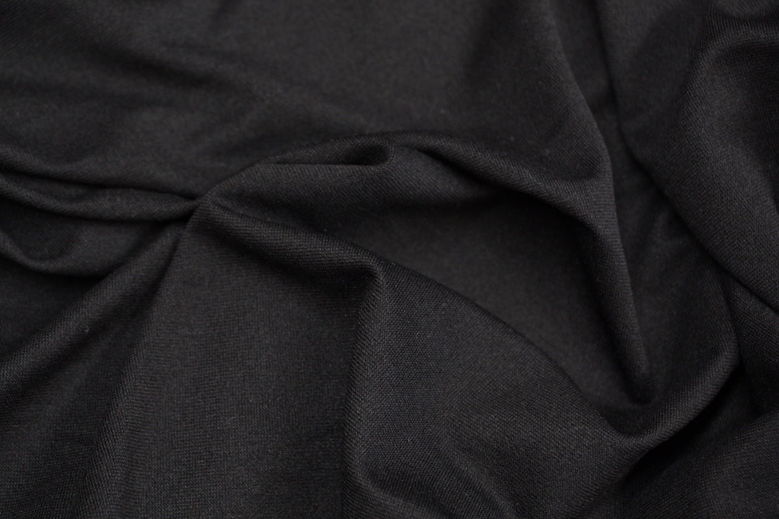 Black Swimwear Lining - High-Quality Comfortable Swimwear Fabric for Women's Bikinis & Swimsuits - Perfect for Beach, Pool & Summer Vacations