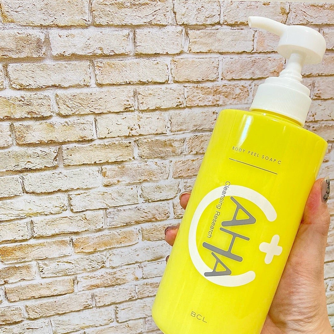 AHA Cleansing Exfoliating Body Wash - 480ml Deep Cleansing Soap for Smooth Skin | Perfect for Shower & Post-Workout Skincare Routine