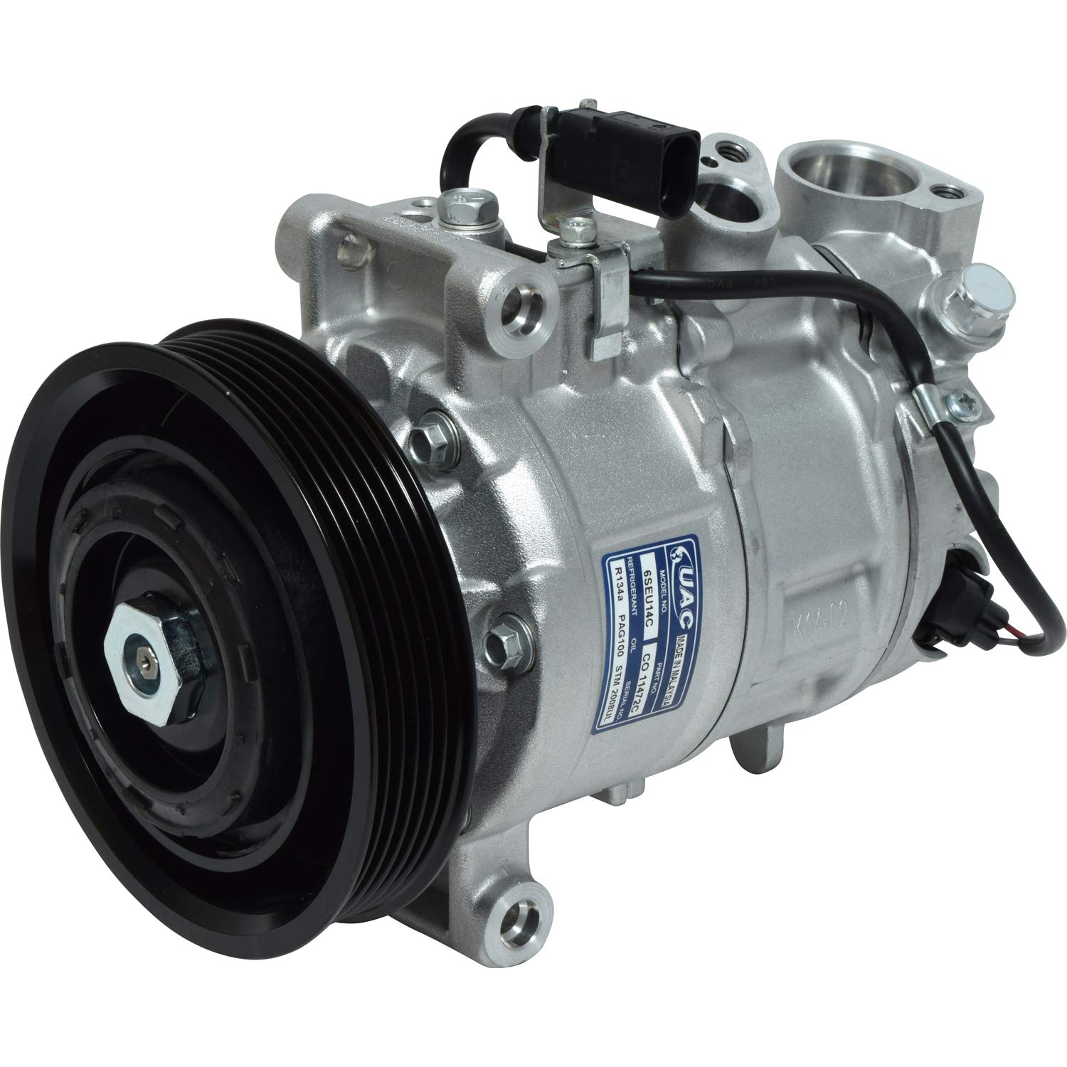 HVAC A/C 6SEU14C Compressor Assembly - Replacement Part for Air Conditioning Systems | Compatible with Various HVAC Units | Ideal for Home & Commercial Cooling Repair