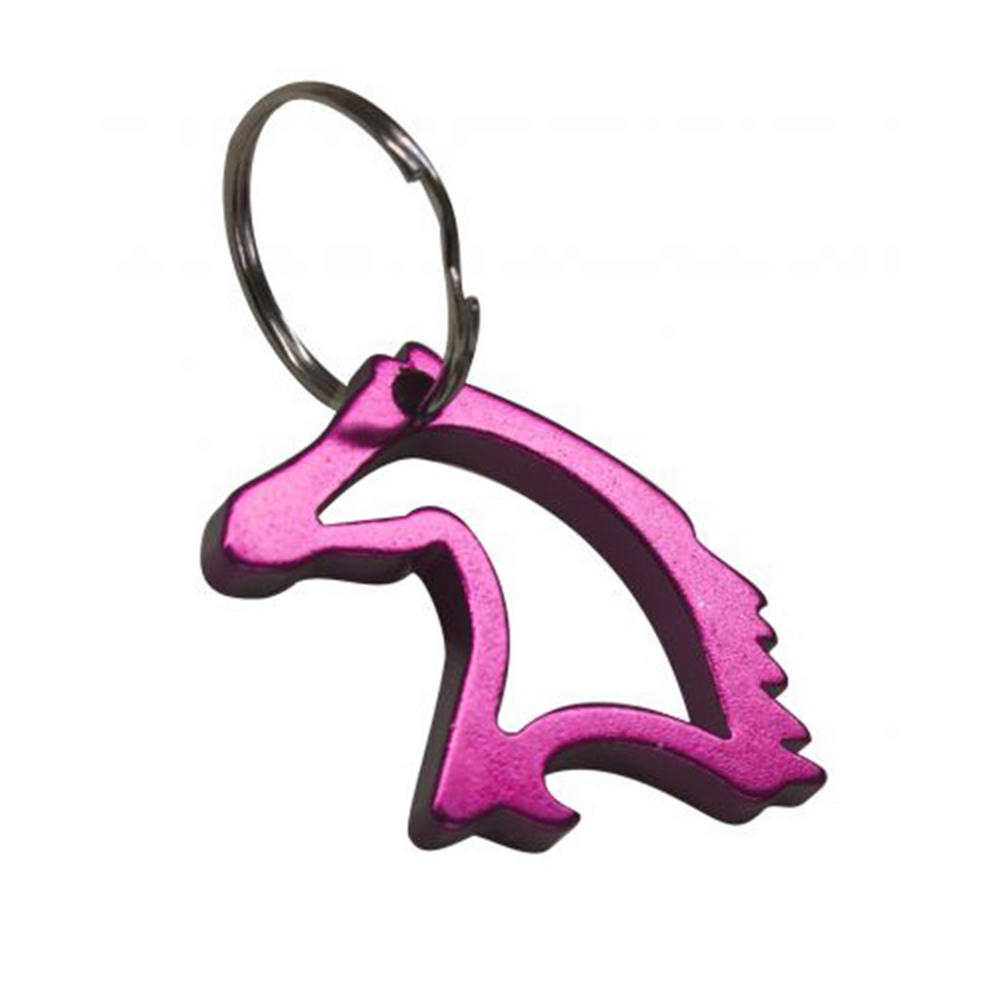 Premium Aluminum Horse Head Keychain - Durable & Stylish Key Ring for Keys, Bags, or Gifts - Perfect for Equestrian Lovers, Horse Riders & Outdoor Enthusiasts