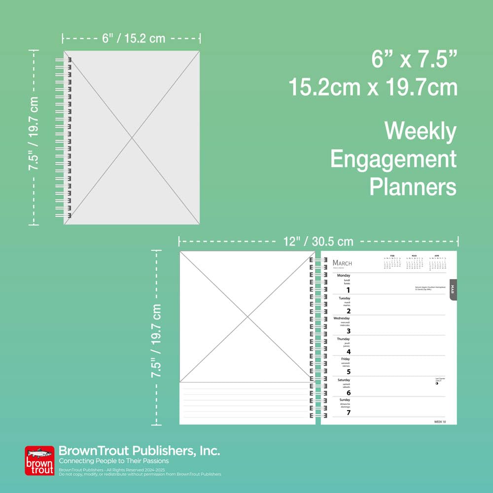 2025 Weekly Planner Calendar for Cat Lovers - 6