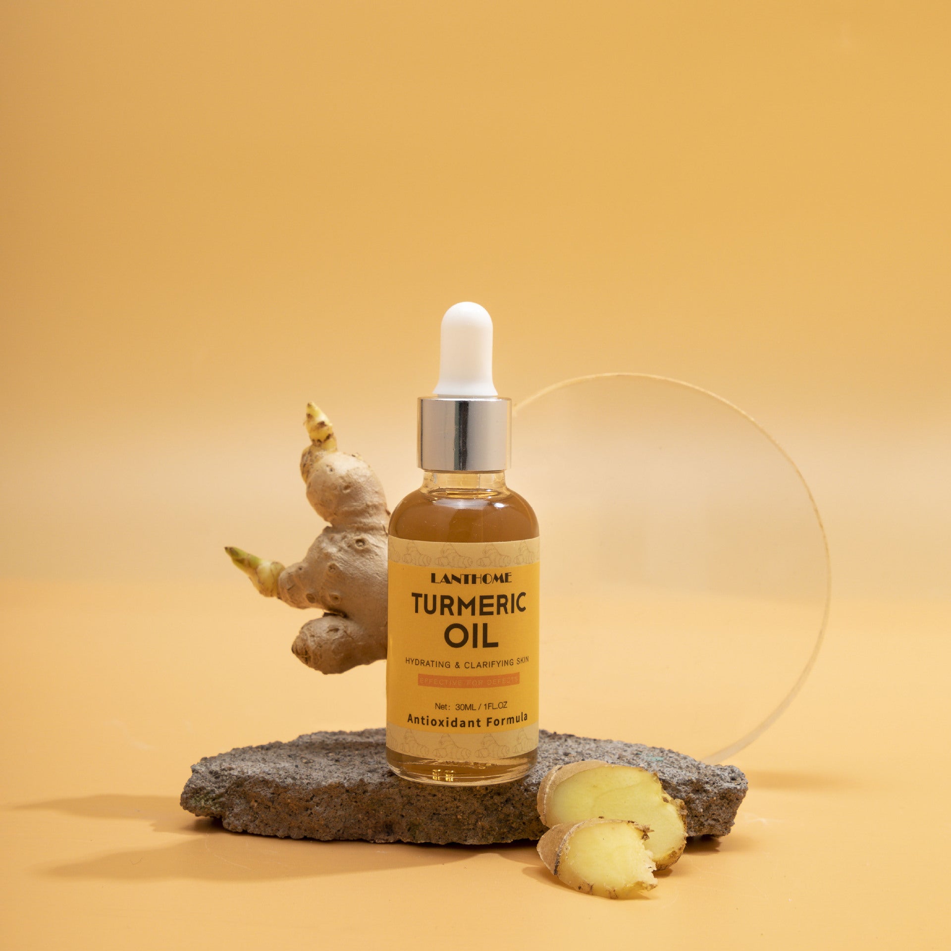 Organic Turmeric Essential Oil Skincare Set - Moisturizing & Repairing Face Serum for Bright, Hydrated Skin - Anti-Aging & Dullness Relief - Perfect for Night Routine & Spa Days