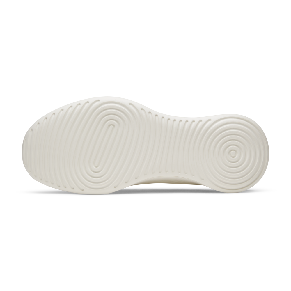 Men's Wool Runner Go Fluff Sneakers - Natural White with Natural White Sole | Comfortable & Breathable for Running, Walking & Casual Wear