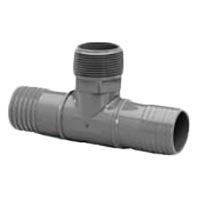 1-1/2 Inch Combo Tee Pipe Fitting - Brass Plumbing Connector for Water, Gas & HVAC Systems | Perfect for DIY Home Repairs & Plumbing Projects