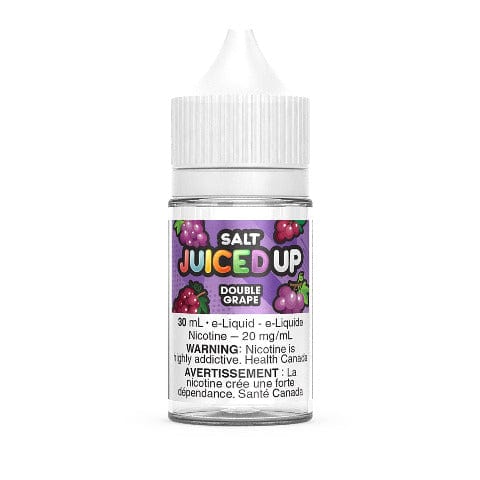 Double Grape Salt Nicotine E-Liquid - Juiced Up Salts 30mL Vape Juice for Pod Systems | Refreshing Grape Flavor for All-Day Vaping