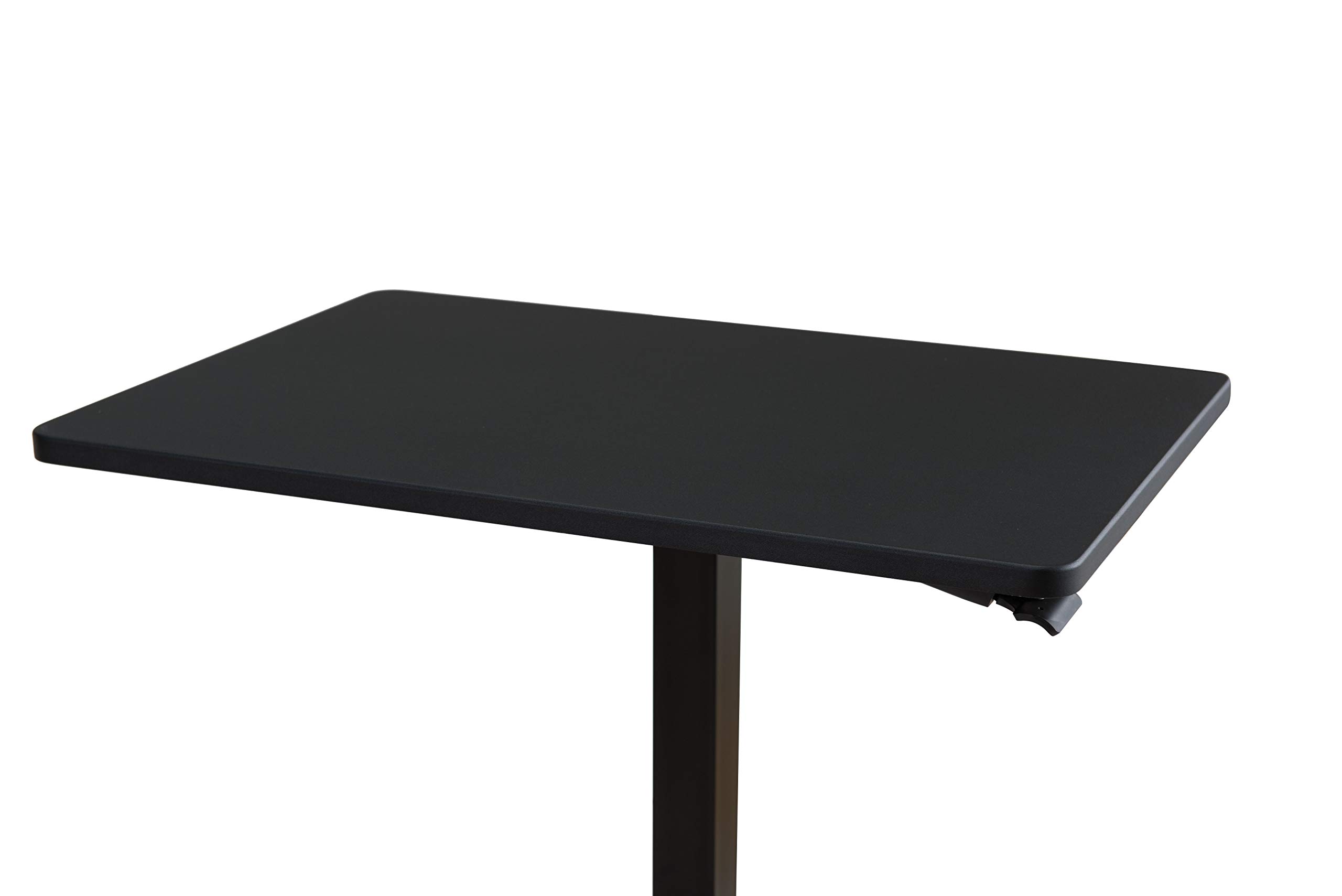 Adjustable Mobile Laptop Desk Cart - 27