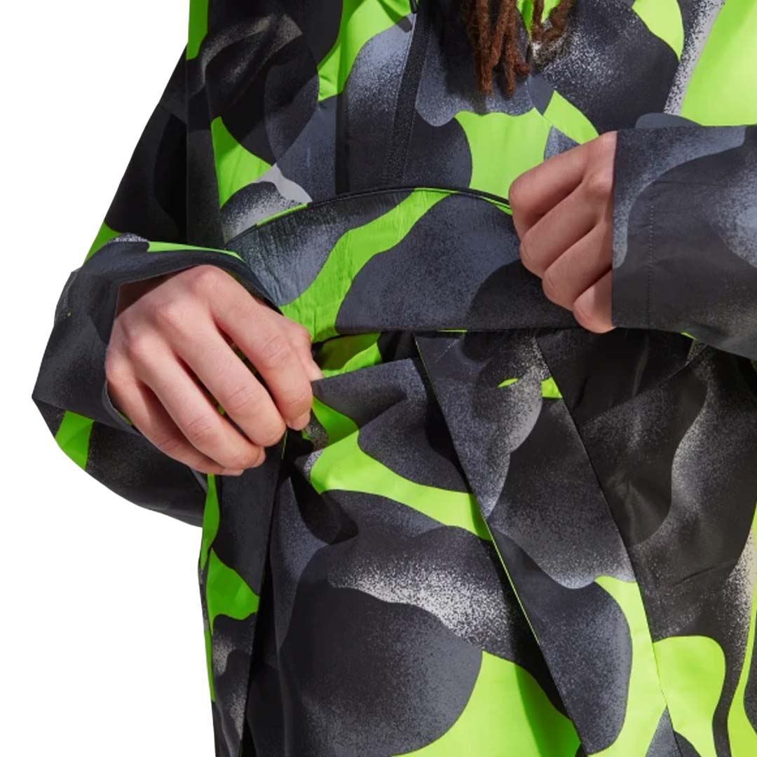 Adidas Men's City Escape Windbreaker Jacket (IJ5597) - Lightweight Water-Resistant Running Jacket for Outdoor Sports & Casual Wear
