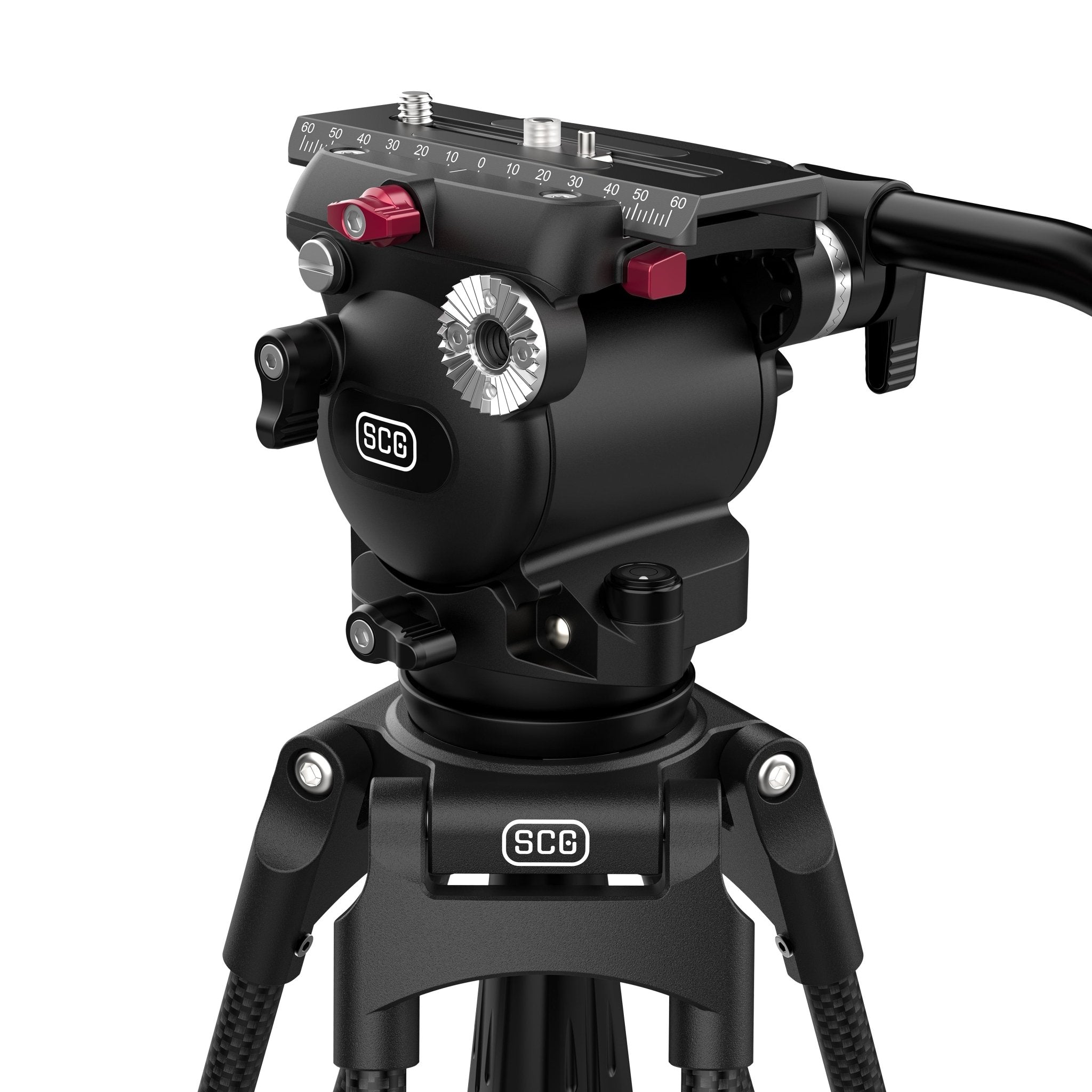 SCG F5 Carbon Fiber Tripod System - Lightweight & Sturdy Camera Tripod for DSLR, Mirrorless, Video Cameras - Perfect for Travel, Photography, and Videography