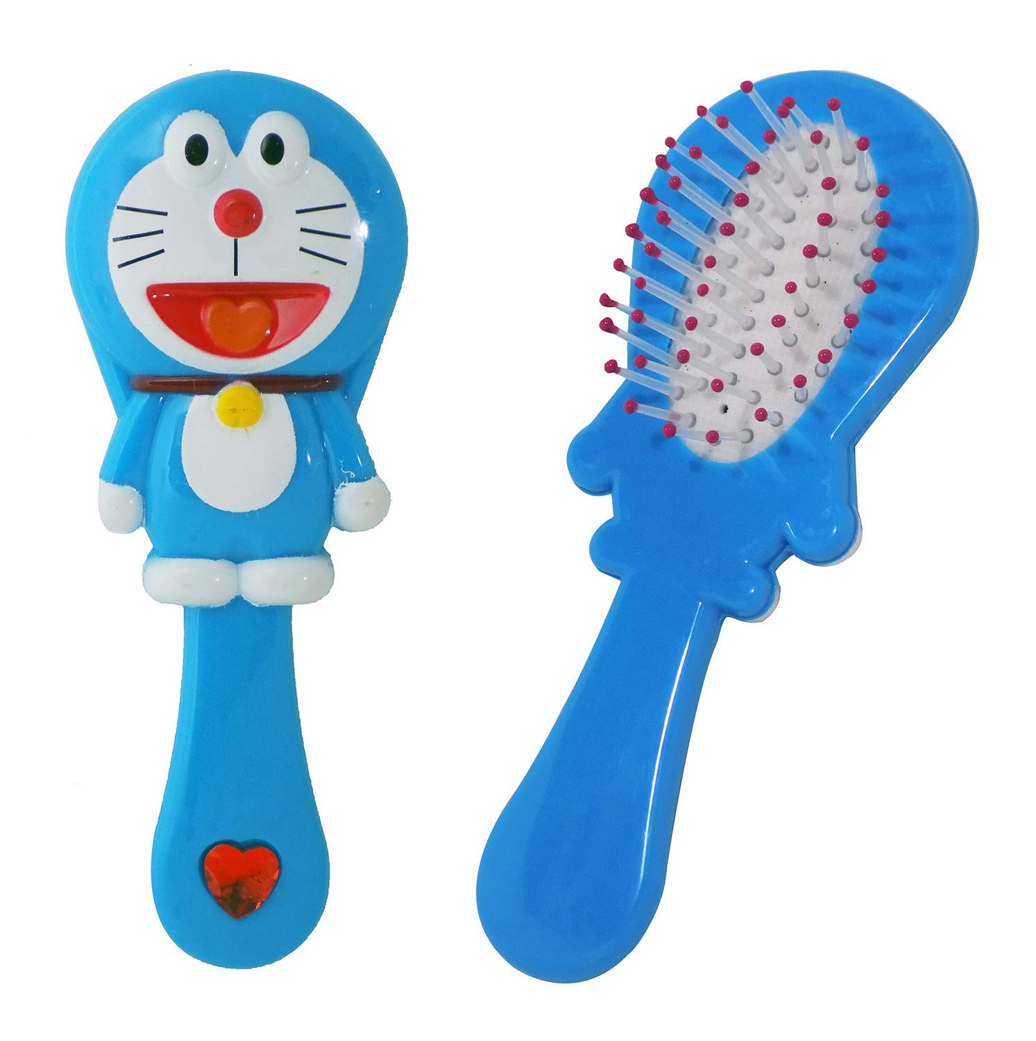 SIYAA Soft Baby Hair Brush for Kids - Gentle Hair Care Brush for Newborns & Toddlers - Perfect Baby Shower Gift (Blue, Pack of 1) - Ideal for Daily Hair Care & Detangling