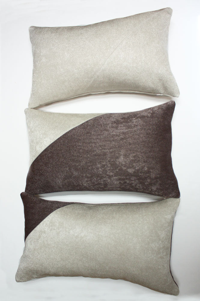 Architex Brushed Metallic Mix Decorative Throw Pillow Covers - Modern Luxury Home Decor for Living Room, Bedroom & Sofa