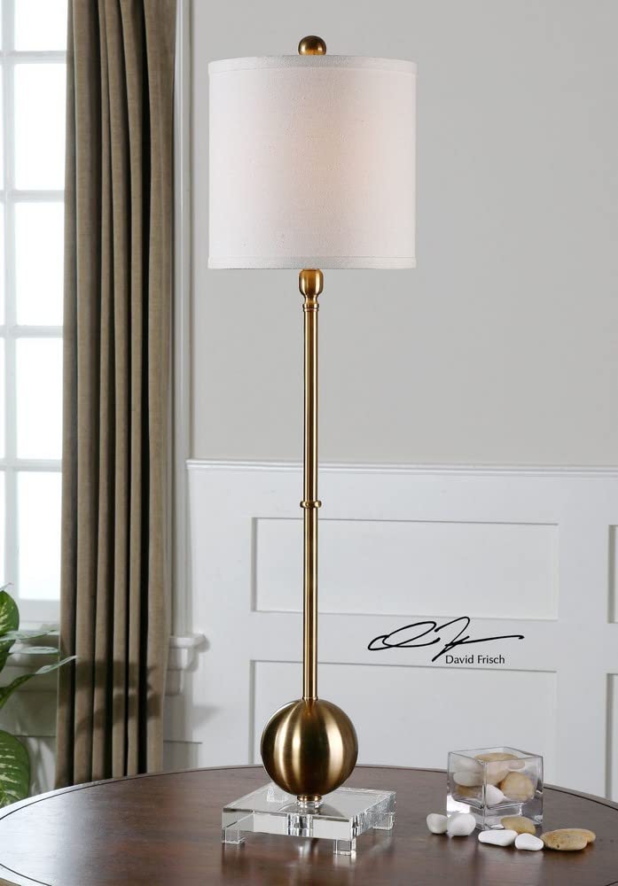 Uttermost Laton Buffet Lamp - Elegant One Light Table Lamp for Dining Room, Living Room & Bedroom Decor - Perfect for Buffets, Side Tables & Nightstands