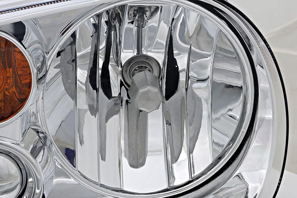 Volkswagen Golf Headlights Replacement Set - Halogen Headlamps for Driver & Passenger Side (2002-2005 Models) | Perfect for Night Driving & Auto Upgrades