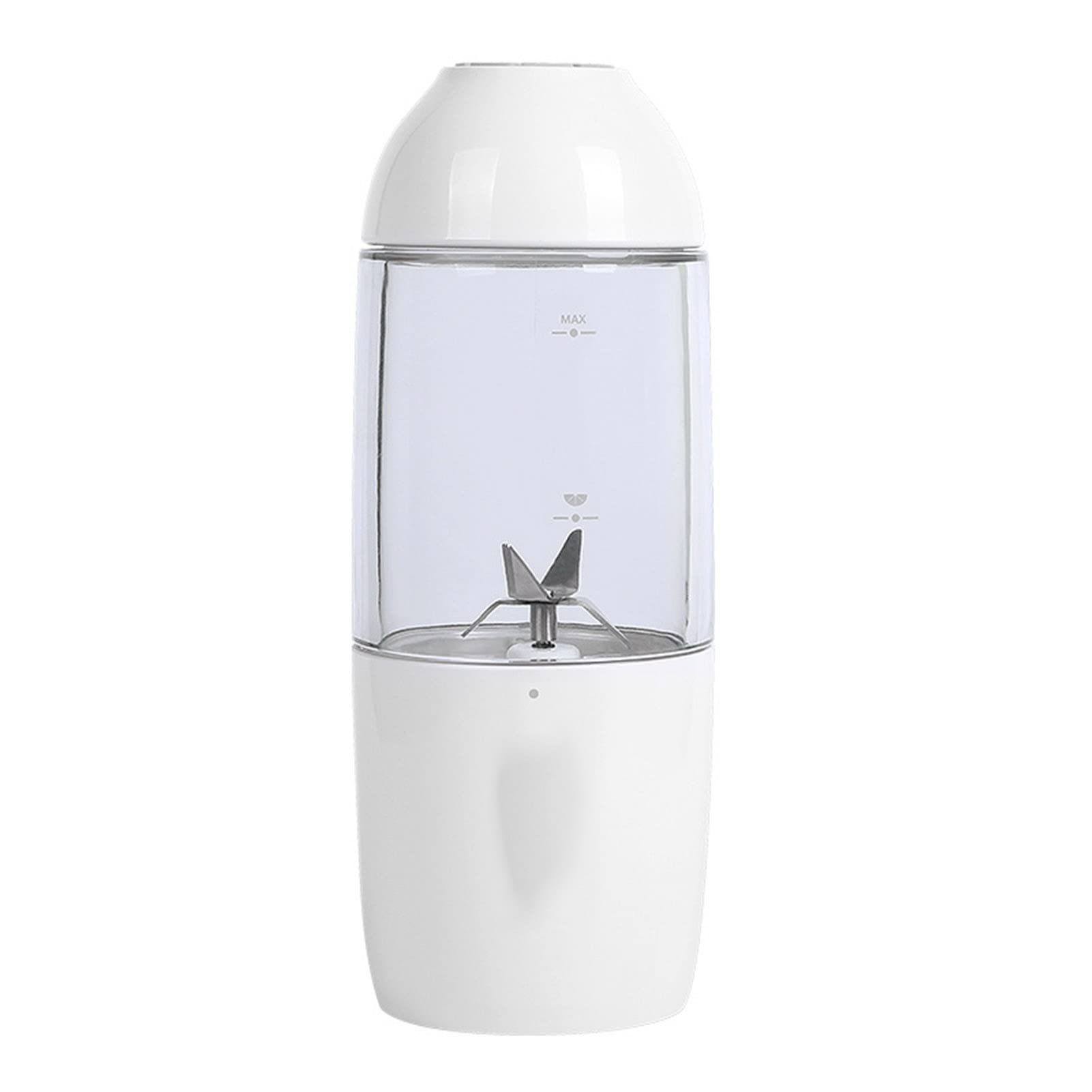 Portable Electric Juicer Blender - 350ml Mini USB Rechargeable Smoothie Cup with 4 Stainless Steel Blades | Perfect for Home, Office, Gym, Travel & Outdoor Activities | Make Fresh Vitamin Juices & Smoothies On The Go