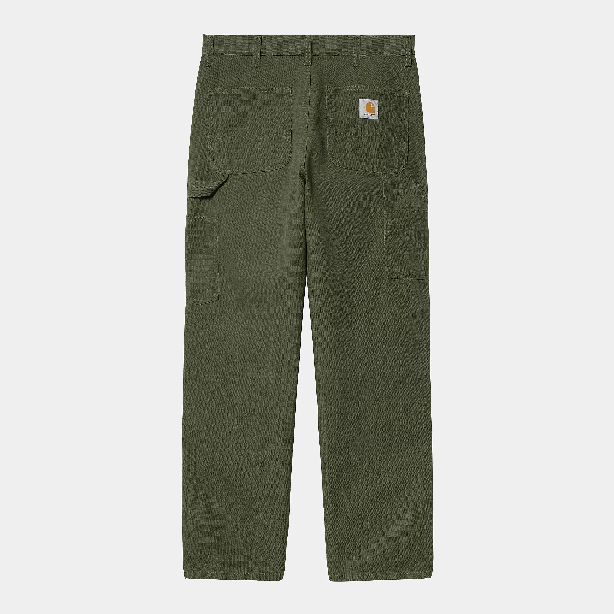 Carhartt Men's Relaxed Fit Utility Work Pants - Durable Moss Green Workwear for Construction & Outdoor Jobs