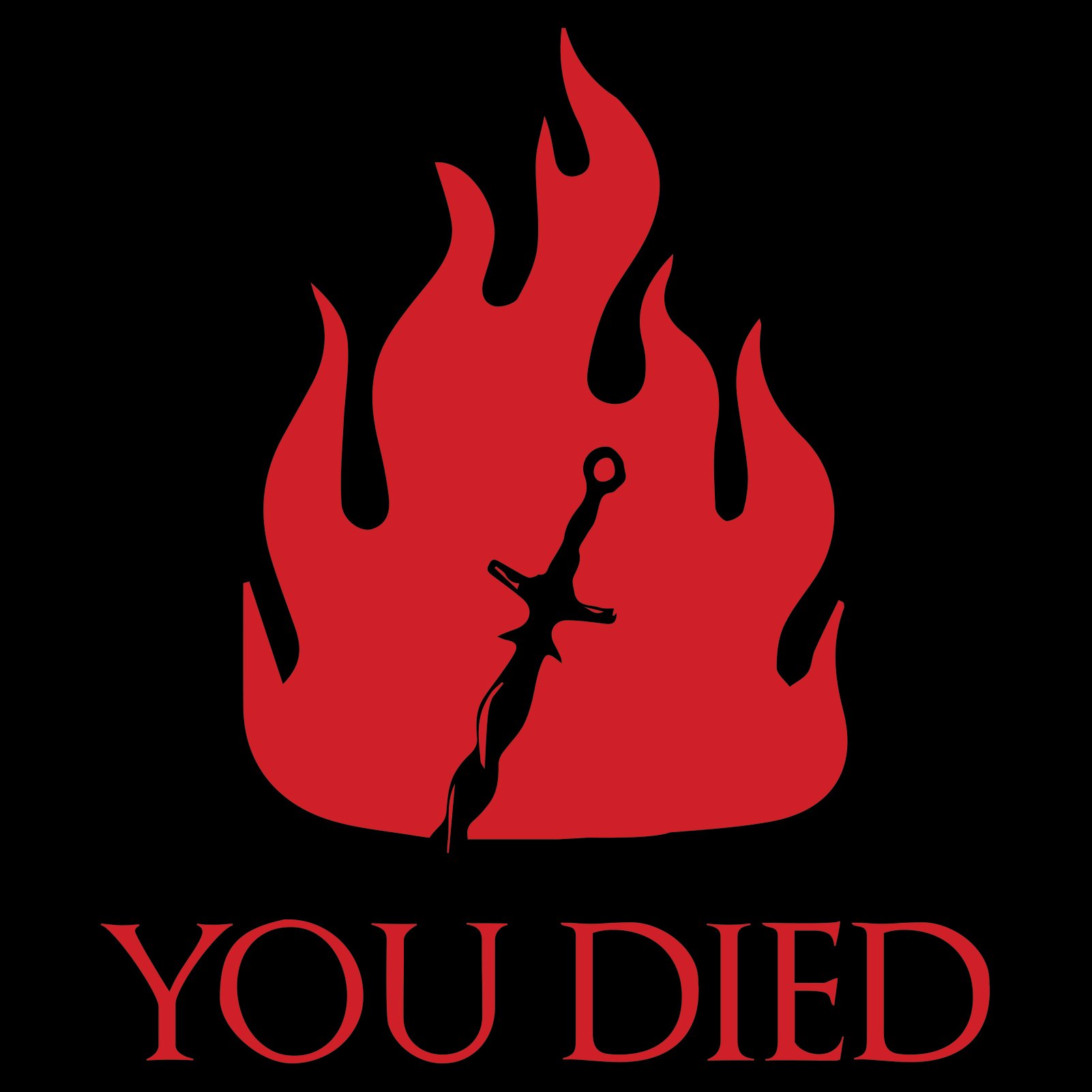 You Died - Game Over Video Game Gamer T-Shirt | Retro Gaming Apparel for Men & Women | Perfect for Cosplay, Conventions & Casual Wear