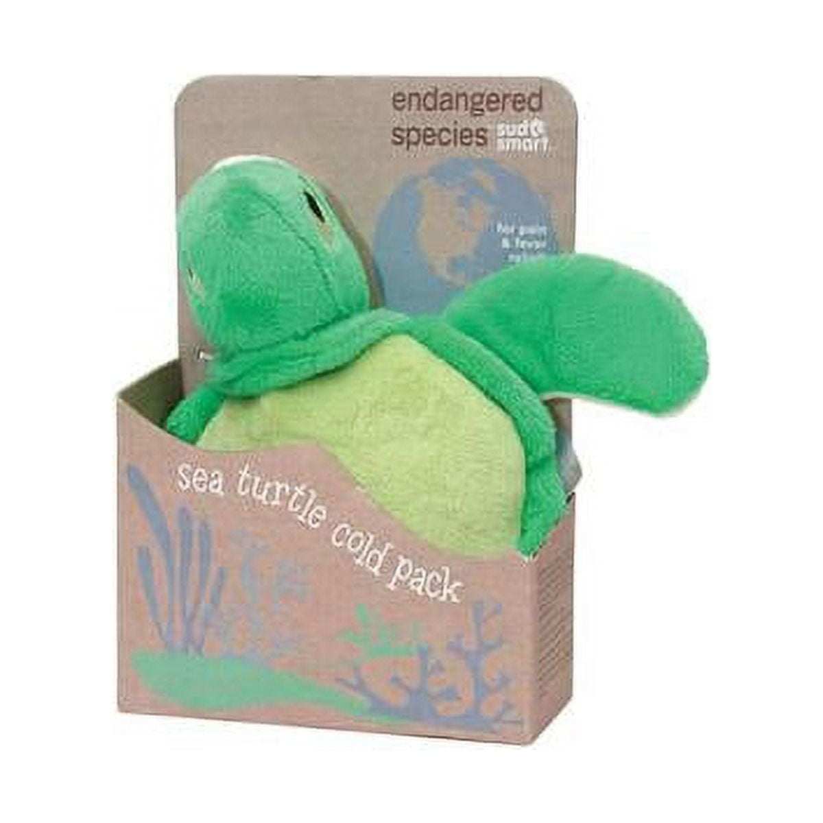 Cosrich Sud Smart Sea Turtle Cold Pack - Endangered Species Design SBE1833C - Perfect for Pain Relief, Sports Injuries & Kids' Lunch Boxes