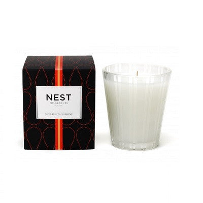 NEST Sicilian Tangerine Classic Scented Candle 8.1oz - Aromatic Home Decor for Living Room, Bedroom & Bathroom Relaxation