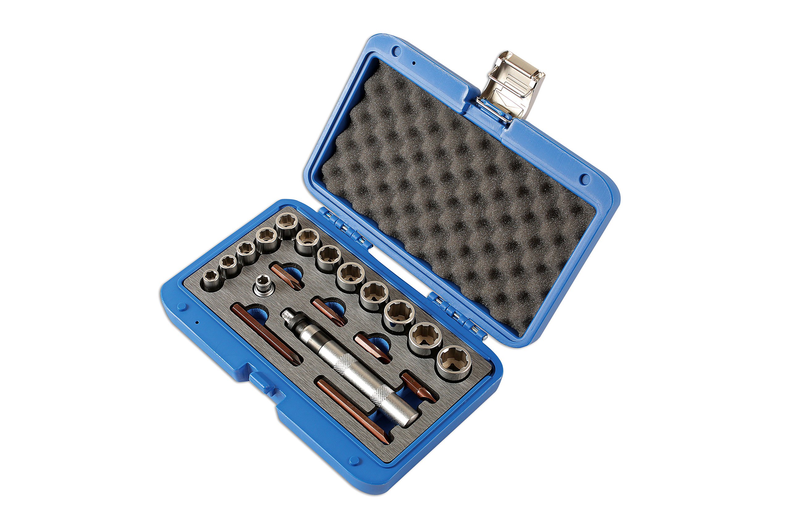Laser 6219 Damaged Nut and Screw Remover Tool - Extract Stripped, Broken or Rusted Bolts Easily - Perfect for Automotive Repair, Plumbing and DIY Home Maintenance