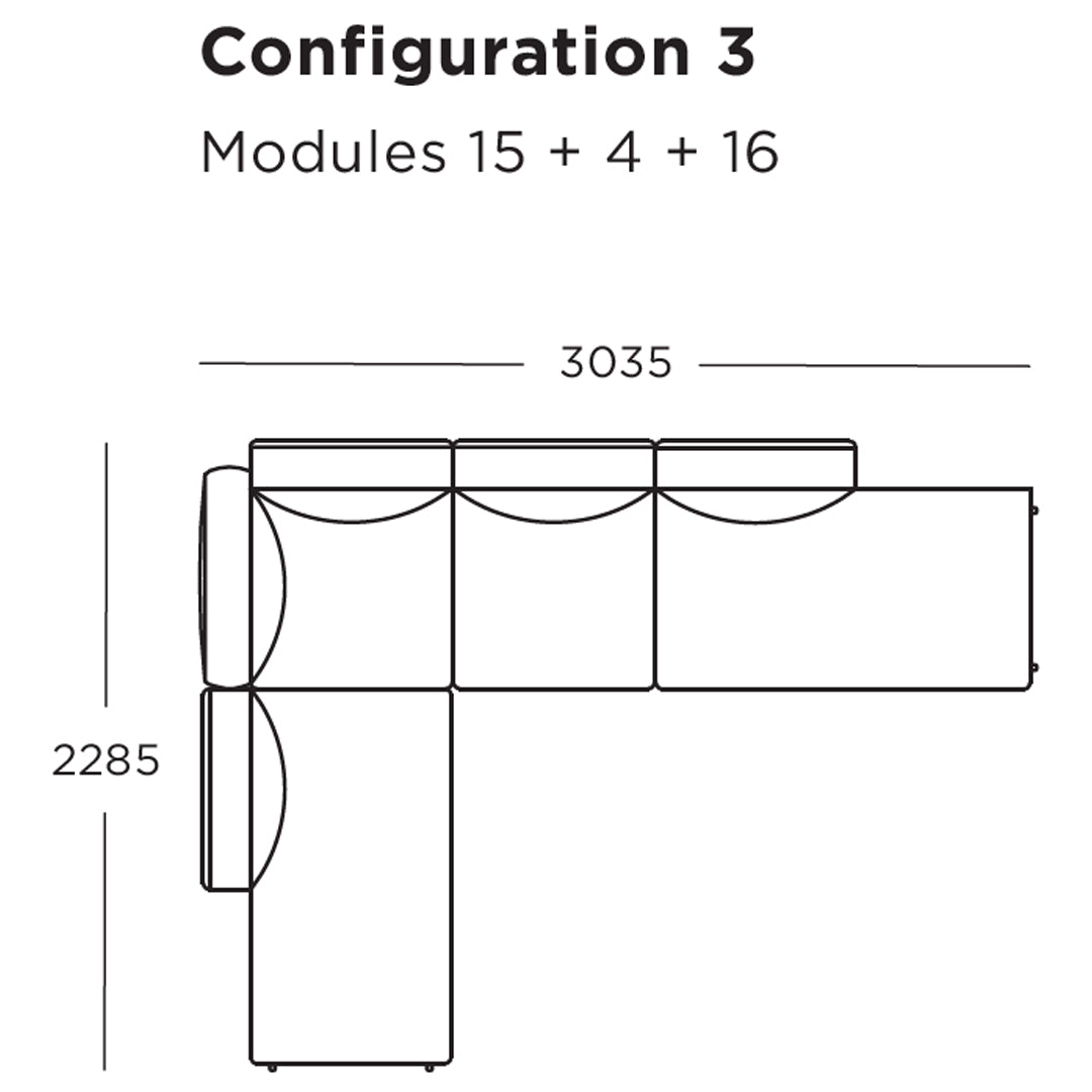 Modular Sectional Sofa with 9-16 Configurable Pieces - Modern Living Room Furniture for Home, Office & Lounge Spaces