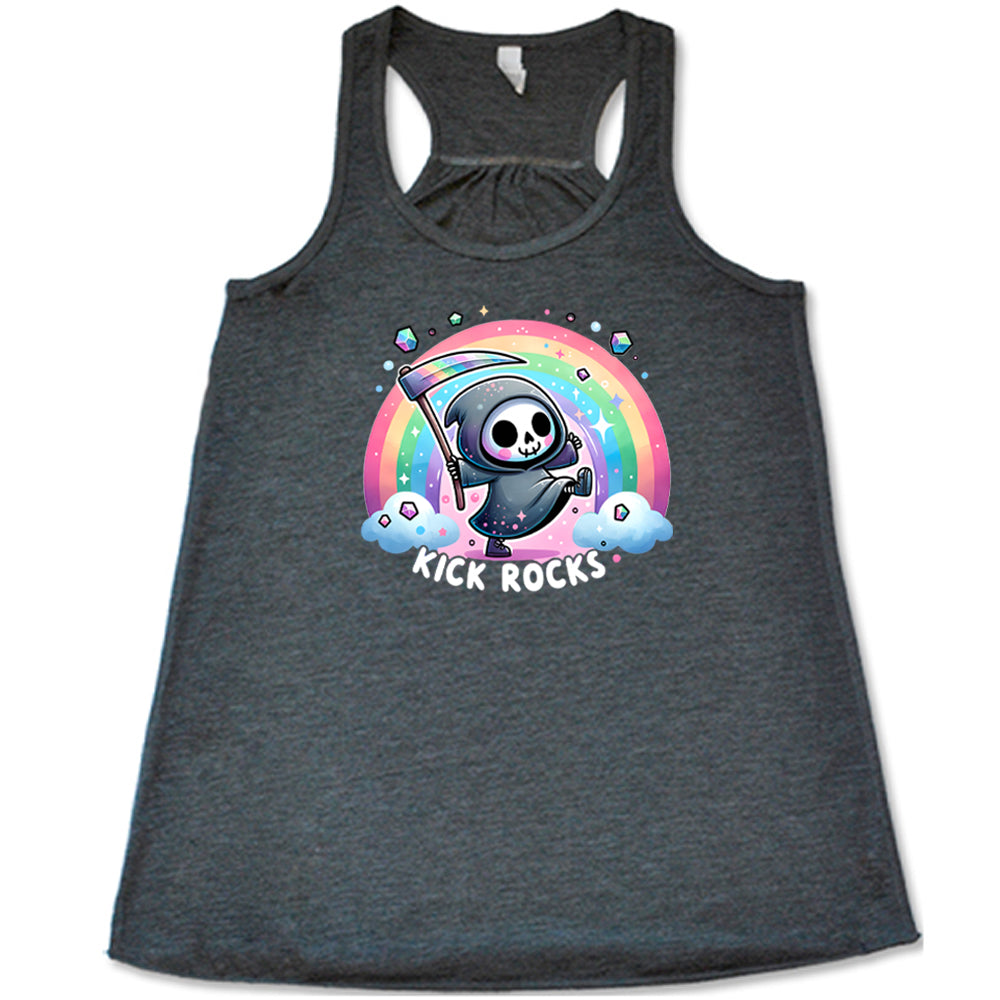 Kick Rocks Graphic T-Shirt for Men & Women - Trendy Casual Streetwear Tee for Everyday Wear, Concerts, and Outings