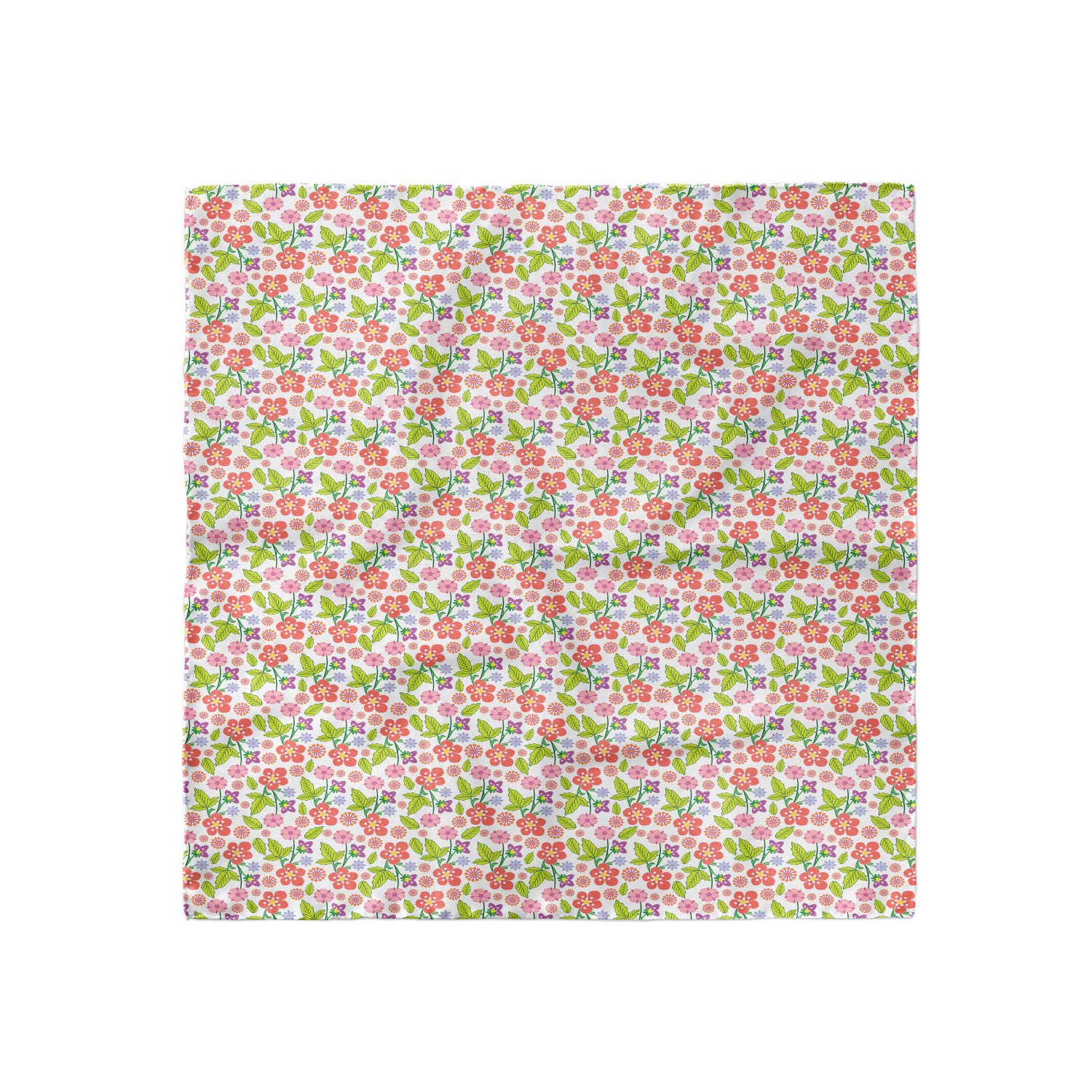 Ambesonne Floral Headscarf - Romantic Bouquet Print Hijab Scarf for Women, Lightweight Summer Fashion Accessory | Perfect for Beach, Travel, and Everyday Wear