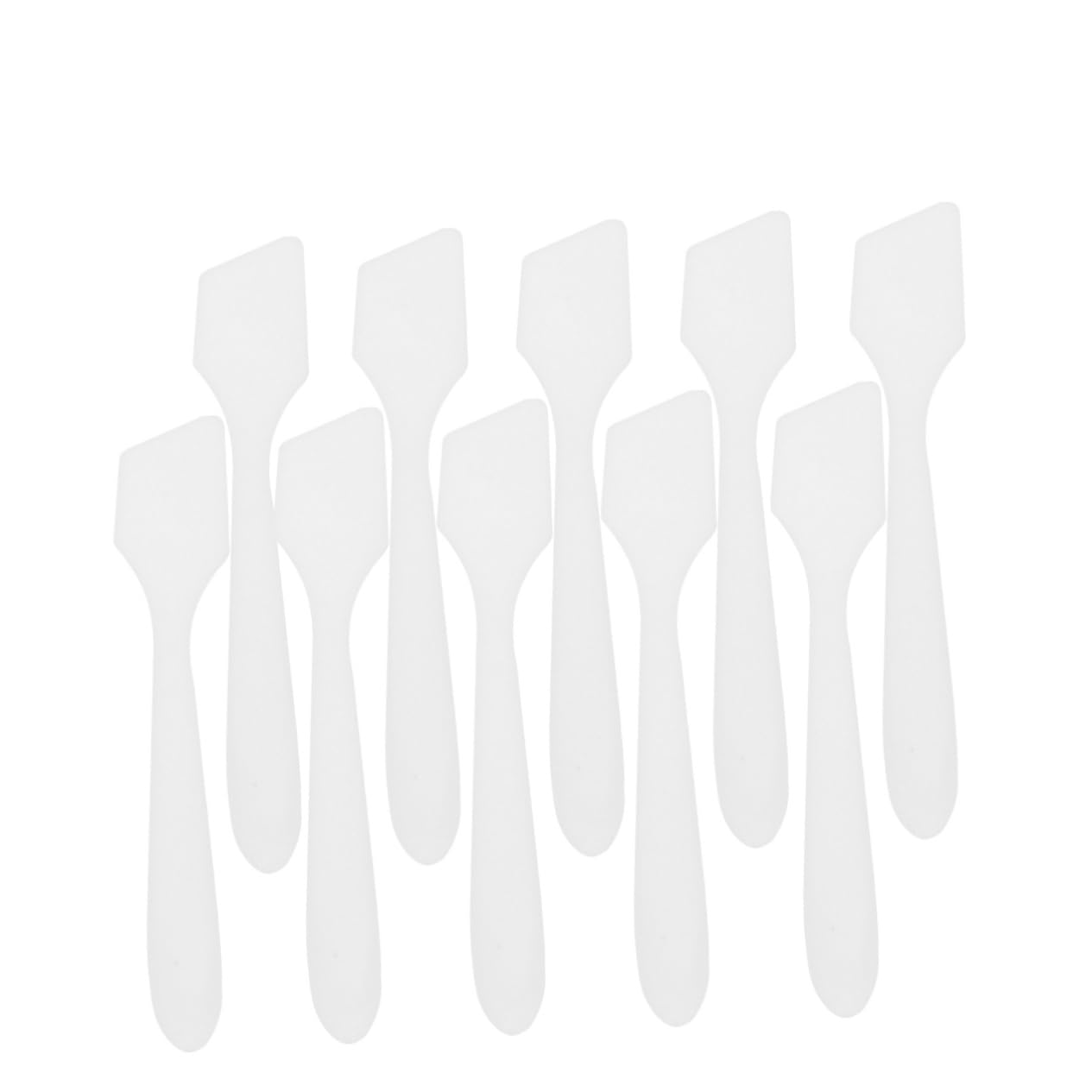 100pcs Mini Makeup Spatulas - Cosmetic Cream Scoop & Face Mask Scraper Set - Reusable Beauty Tools for Women - Perfect for Skincare, Makeup Application & Travel Kit Essentials