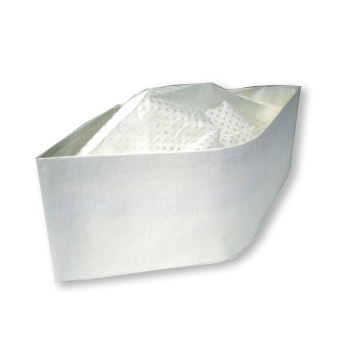 Disposable White Skull Caps for Food Service - 50 Pack | Chef Hats for Kitchen, Restaurant & Bakery Staff | Hygienic Hair Cover for Food Safety & Sanitation