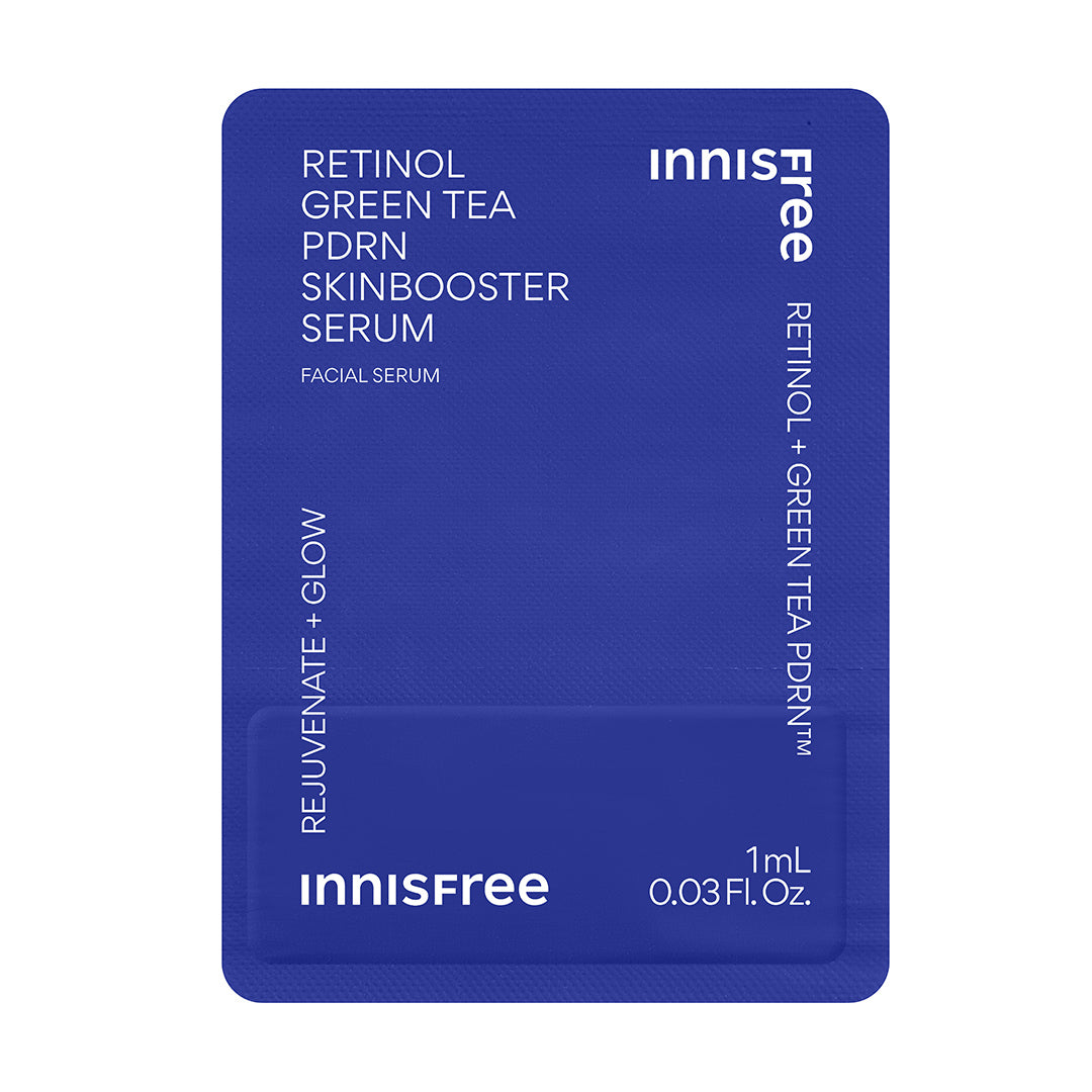 Retinol Green Tea PDRN™ Firming Serum 1mL - Anti-Aging Face Serum for Wrinkles & Fine Lines - Perfect for Night Skincare Routine & Daily Hydration