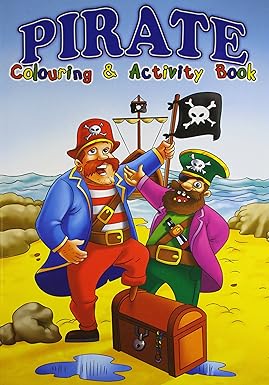 Pirate Activity Pack for Kids - Fun Treasure Hunt Games & Crafts - Perfect for Birthday Parties, Classroom Activities & Themed Events