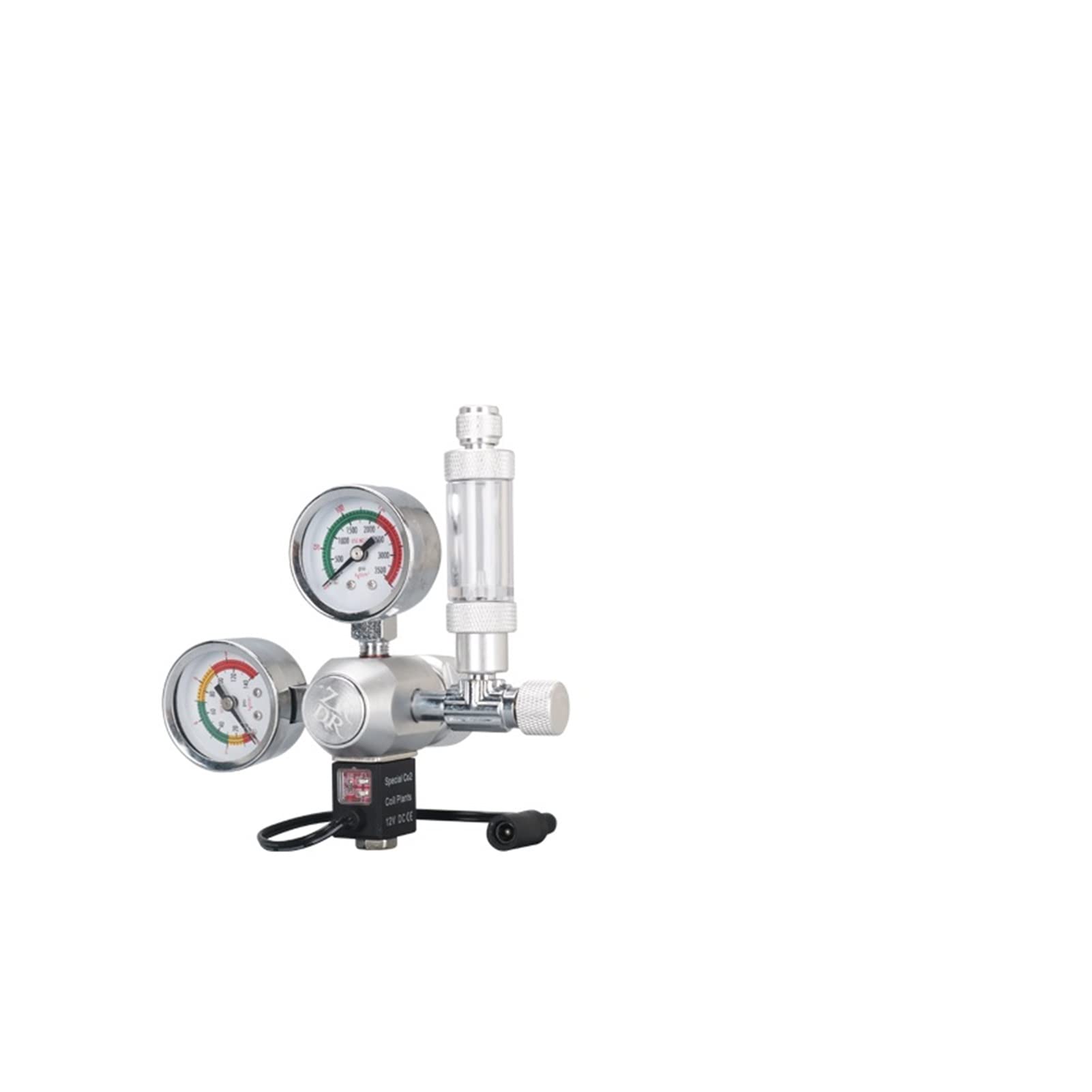 Magnetic Solenoid CO2 Control Valve Kit for Aquarium Fish Tank - Precise CO2 Flow Regulation System with Reactor Generator - Perfect for Planted Tanks, Hydroponics & Aquascaping