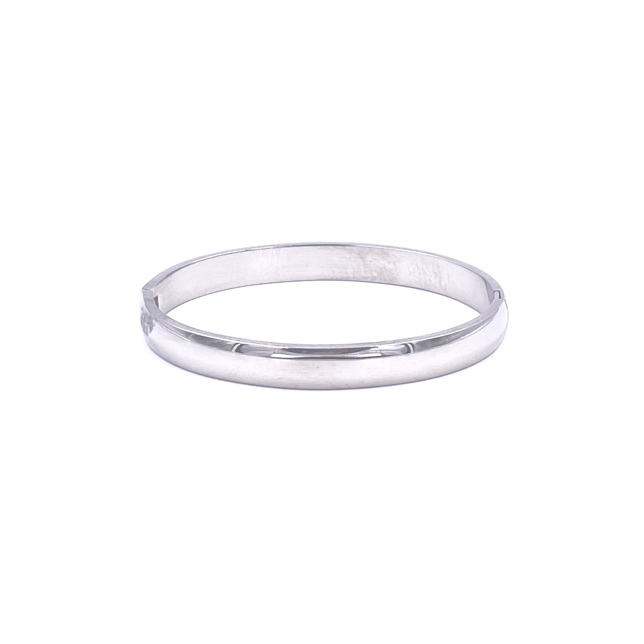 Ashley Gold Stainless Steel Solid Bangle Bracelet for Women - Elegant & Durable Jewelry Gift for Birthday, Anniversary & Special Occasions