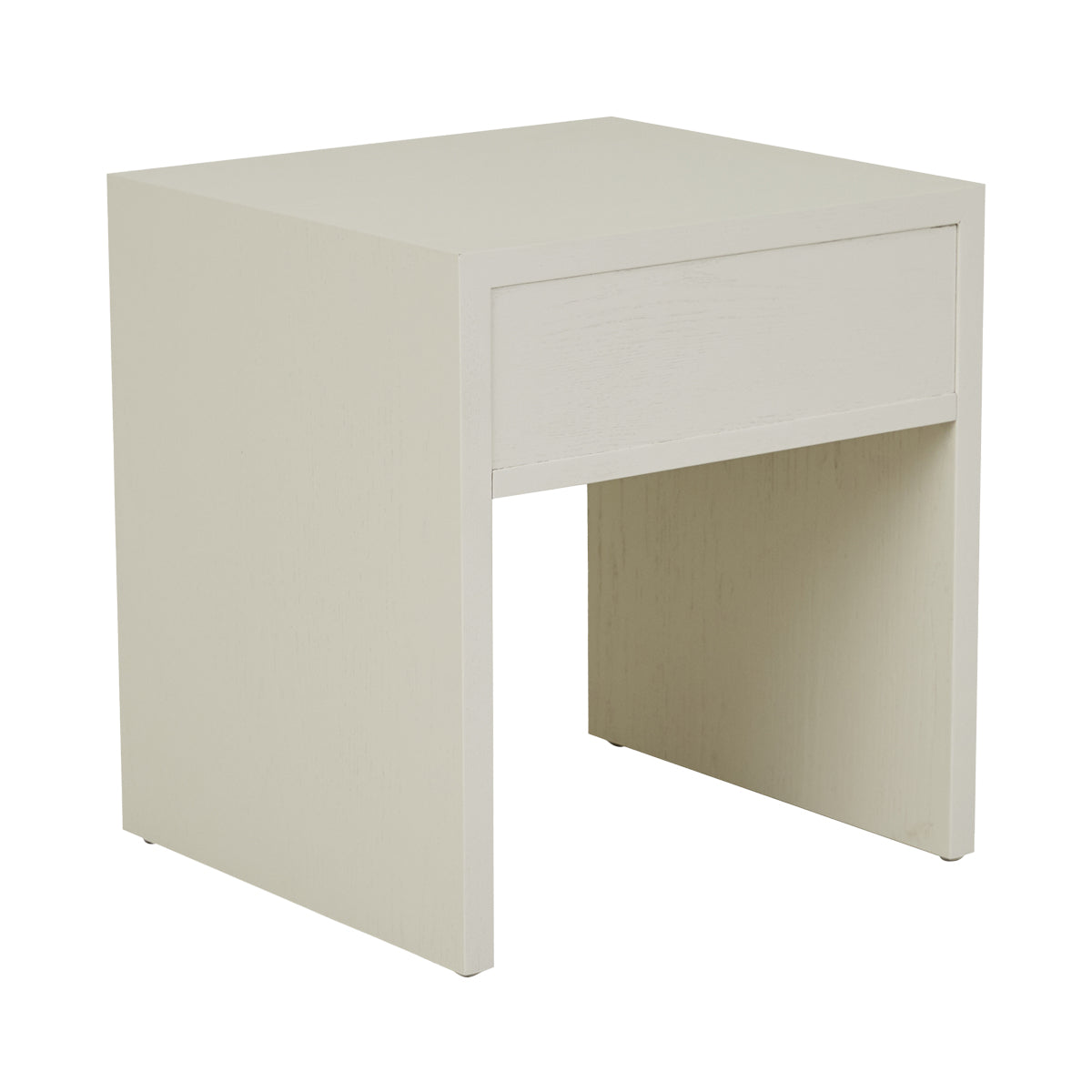 Modern Wooden Nightstand with USB Ports & Drawer - Stylish Bedside Table for Small Spaces, Bedroom, Living Room, or Dorm Room