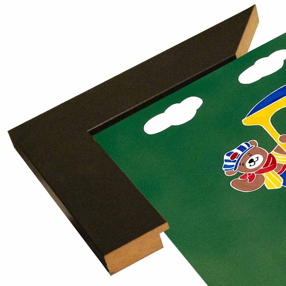 BearRy Happy Conductors SHERAS68808 Print 21x28.25 by Shelly Rasche - Vibrant Wall Art for Kids Room, Nursery Decor & Playroom Decoration