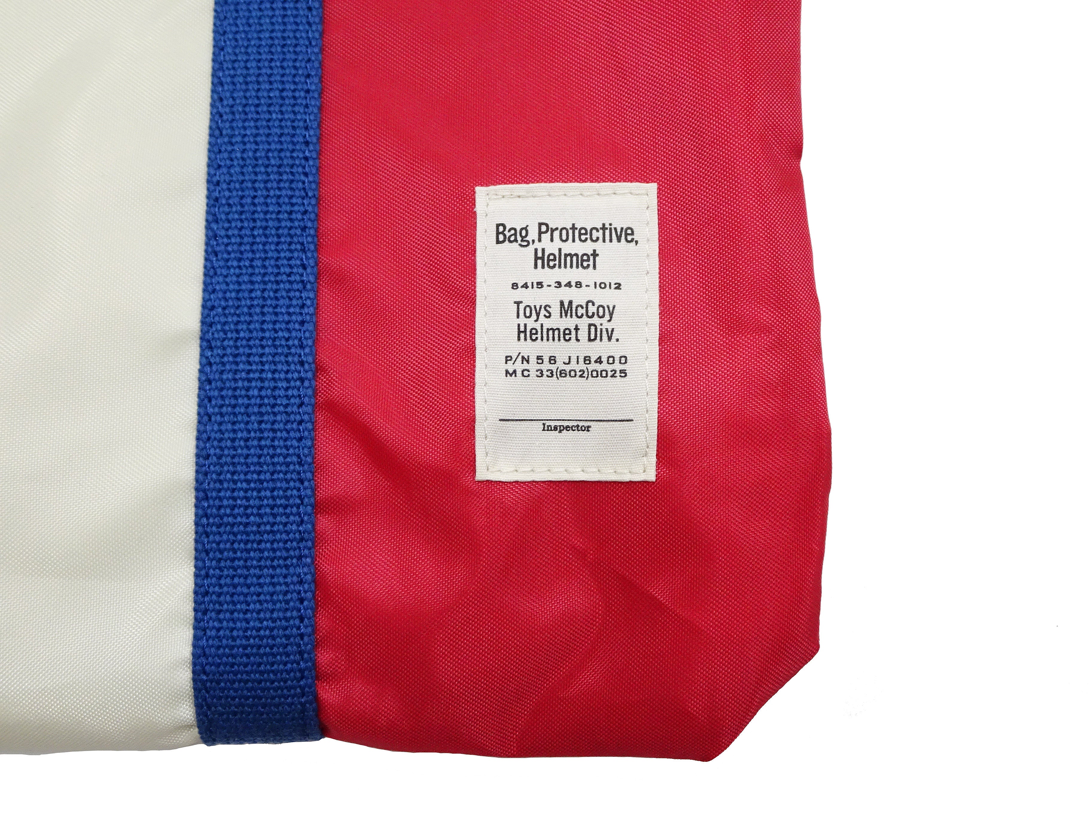 TOYS McCOY Men's Casual Astronaut Snoopy Nylon Shoulder Bag - Inspired by USAF Military Helmet Bag, Durable & Stylish TMA2411-012 Tricolor - Perfect for Travel, Work & Everyday Use
