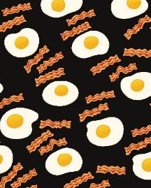 Bacon Eggs for Breakfast