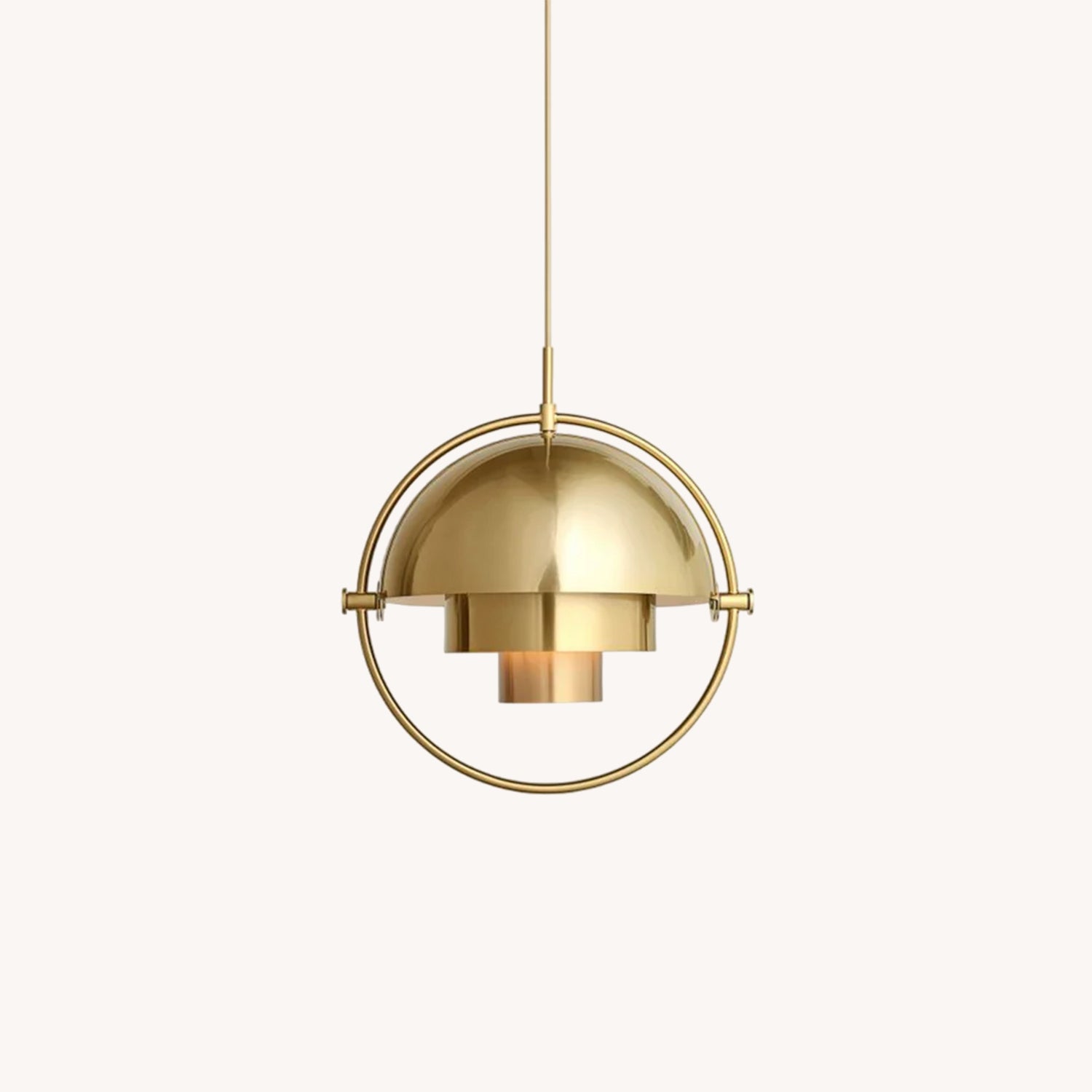 Modern Multi Lite Pendant Light - Adjustable LED Hanging Fixture for Kitchen Island, Dining Room & Bedroom Lighting