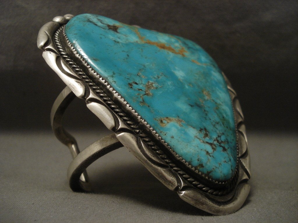 179 Gram Vintage Navajo Sterling Silver Bracelet by Stover Paul - Authentic Native American Jewelry for Women - Perfect for Boho Fashion & Cultural Events