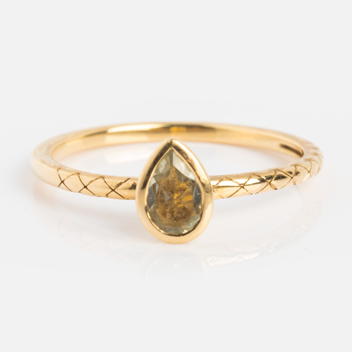 14K Solid Gold Amethyst Trio Ring Set for Women - Dainty Stackable Rings for Everyday Wear, Gift for Her, Wedding, Anniversary & Special Occasions