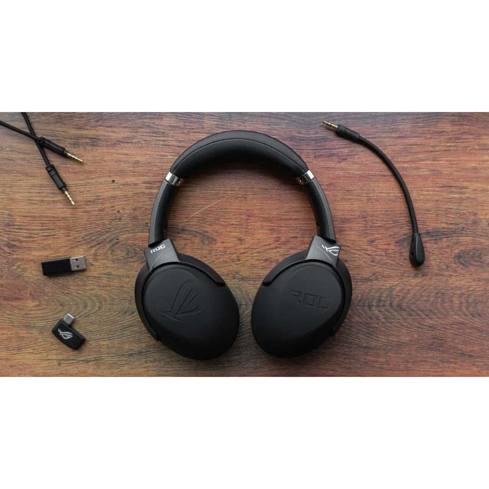 ASUS ROG Strix Go 2.4 Wireless Gaming Headset with Mic - Lightweight & Portable for PC, PS4, PS5, Switch | Perfect for Competitive Gaming & Travel