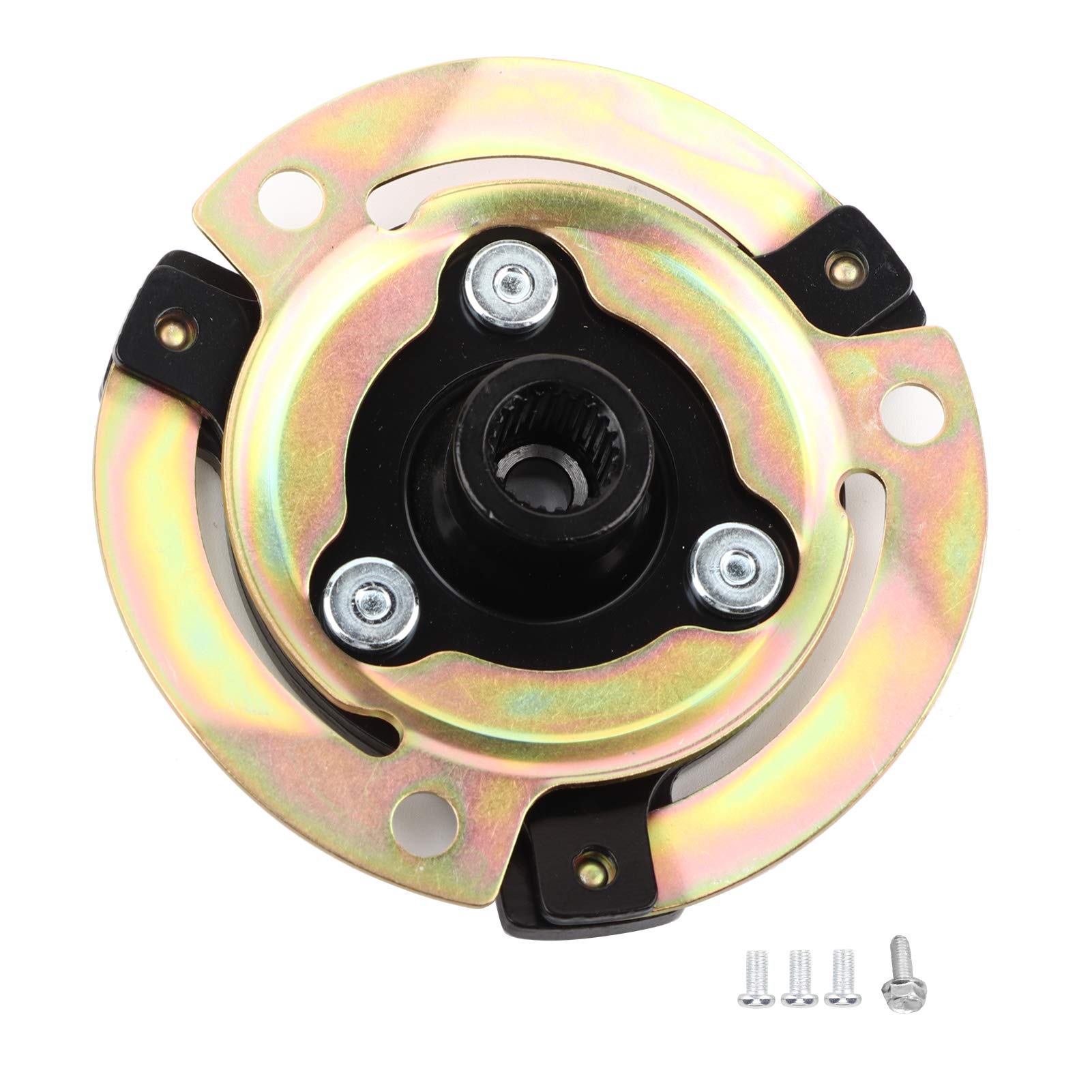 Aramox Stainless Steel AC Compressor Clutch Hub Plate 5N0820803 - Replacement for CVC Vehicles | Durable Automotive Air Conditioning Part for Smooth Cooling Performance