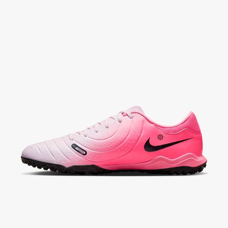 Nike Tiempo Legend 10 Academy TF Turf Soccer Shoes for Men & Women - Pink Foam - Artificial Grass Football Cleats for Training & Matches