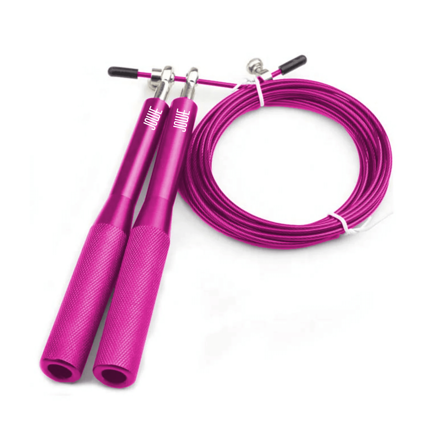Adjustable Crossfit Skipping Rope - Professional Speed Jump Rope for Fitness Training & Workouts - Pink - Perfect for Home Gym, Boxing, Cardio & Weight Loss Exercises