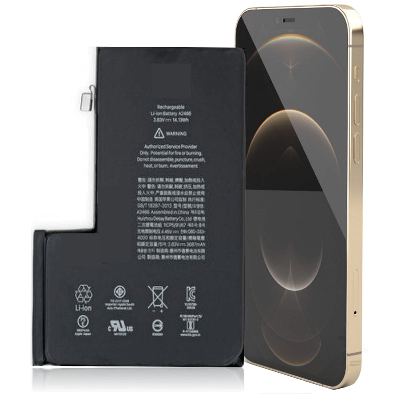 Premium iPhone 12 Pro Max Battery Replacement - High Capacity Long Lasting Battery for iPhone 12 Pro Max - Perfect for Travel, Work & Everyday Use