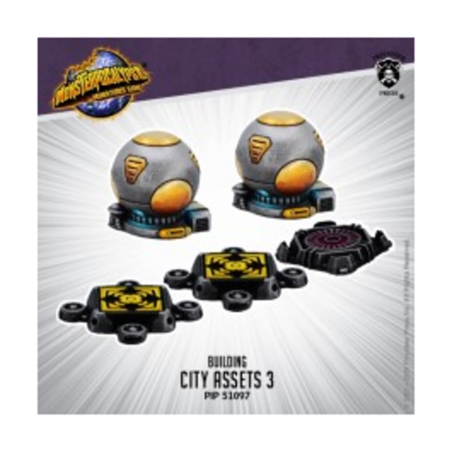 Privateer Press City Assets 3 - Miniature Terrain Set for Wargaming & Tabletop RPG Scenes | Perfect for War Machine, Hordes & D&D Battle Maps
