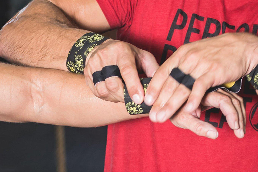 Warrior Athletic Tape - Premium Sports Tape for Injury Support & Recovery - Ideal for Basketball, Running & Gym Workouts