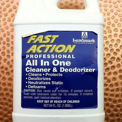 Lundmark All In One Pro Rug Cleaner 64oz - Powerful Carpet & Upholstery Stain Remover for Home, Office & Pet Areas
