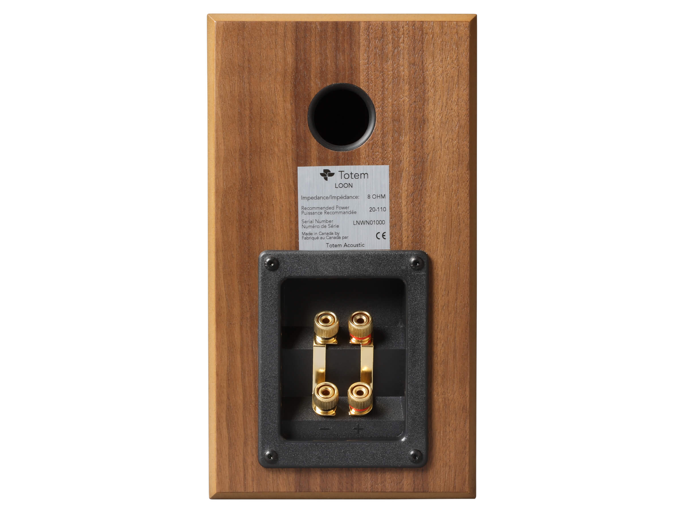 Totem Acoustic Loon Bookshelf Speakers (Pair) - Premium Hi-Fi Sound for Home Theater & Music Listening